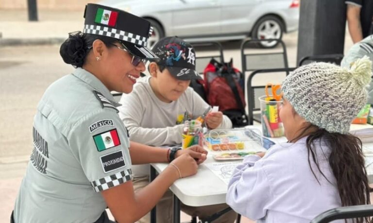 El programa “Guardia Nacional Contigo” llega a Las Minitas en Sonora