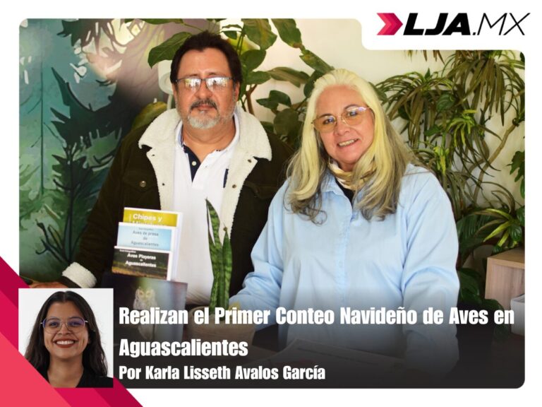 Realizan el Primer Conteo Navideño de Aves en Aguascalientes 