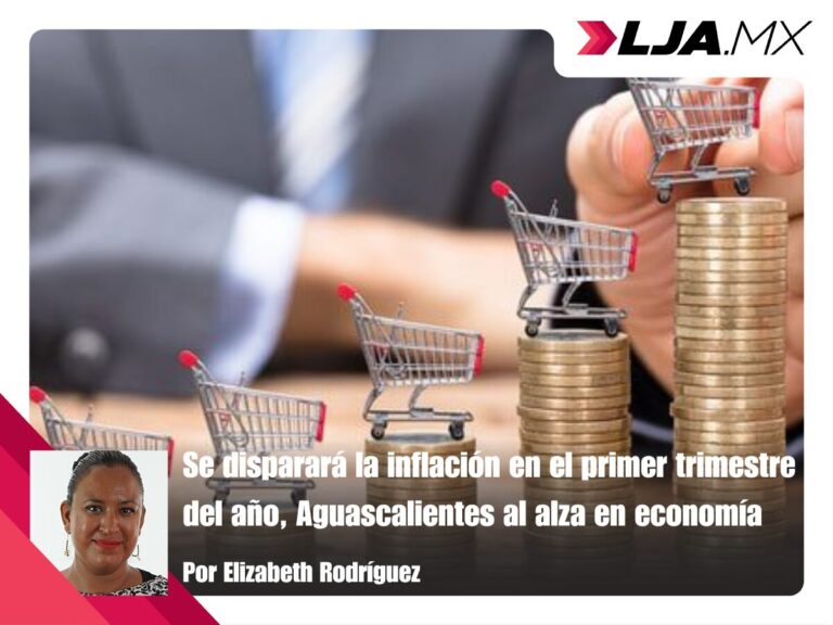 Se disparará la inflación en el primer trimestre del año, Aguascalientes al alza en economía