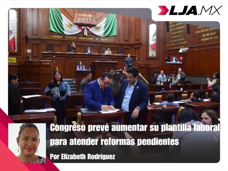 Congreso prevé aumentar su plantilla laboral para atender reformas pendientes