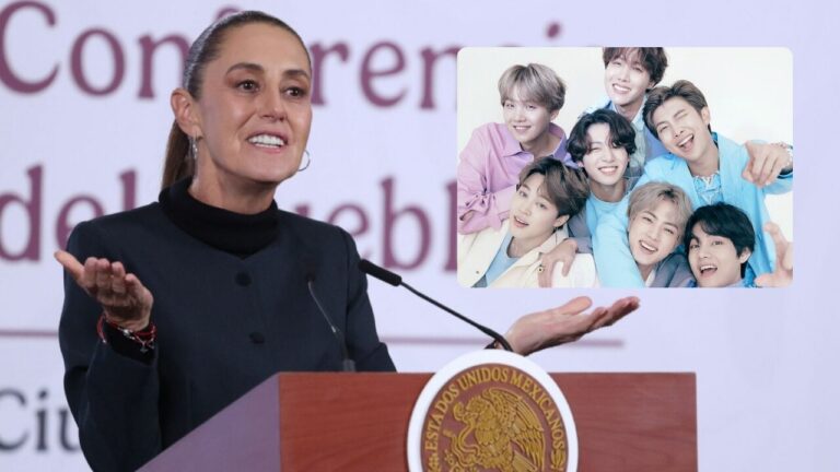 CLAUDIA SHEINBAUM ENVÍA CARTA A PRIMER MINISTRO DE COREA PARA GESTIONAR MÁS FECHAS DE BTS EN MÉXICO