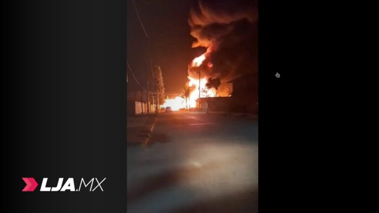 Explota bodega de huachicol en Villagrán, Guanajuato