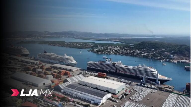 Mazatlán inicia 2026 con fuerte actividad turística tras arribo de cuatro cruceros