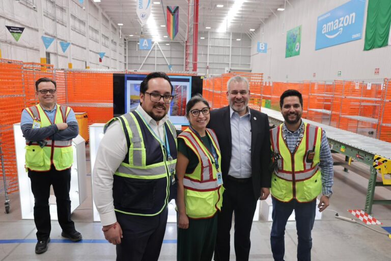 Amazon y Mercado Libre se instalan en parque industrial de Michoacán
