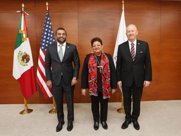 SSPC Y FGR SOSTIENEN REUNIÓN DE ALTO NIVEL CON EL DIRECTOR DEL FBI PARA FORTALECER LA COORDINACIÓN BILATERAL