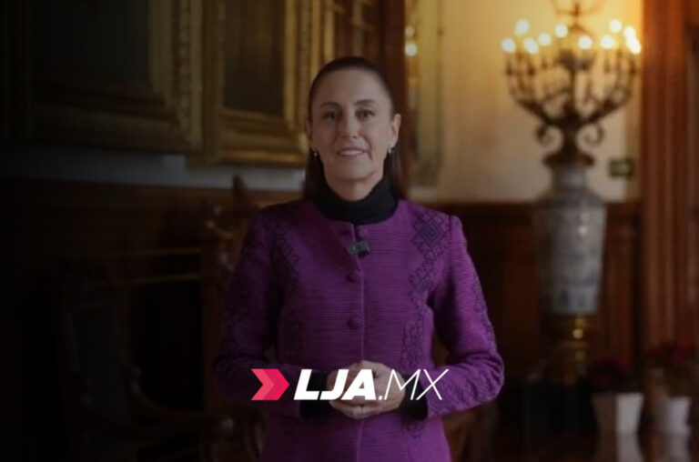 Sheinbaum desea “amor a sus familias, al prójimo y a nuestra patria”