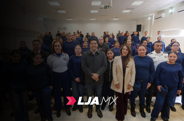 Alcalde de Aguascalientes Leonardo Montañez da la bienvenida a 46 nuevos cadetes de la SSPM