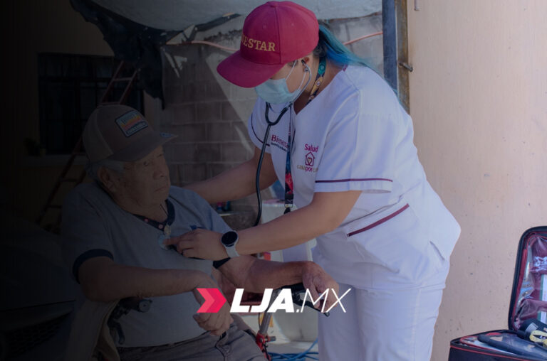 Con más de 102 mil visitas del programa Salud Casa por Casa se fortalece la atención en salud en Aguascalientes