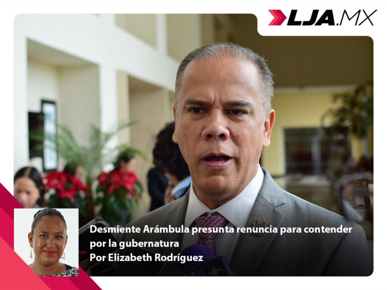 Desmiente Arámbula presunta renuncia para contender por la gubernatura en Aguascalientes