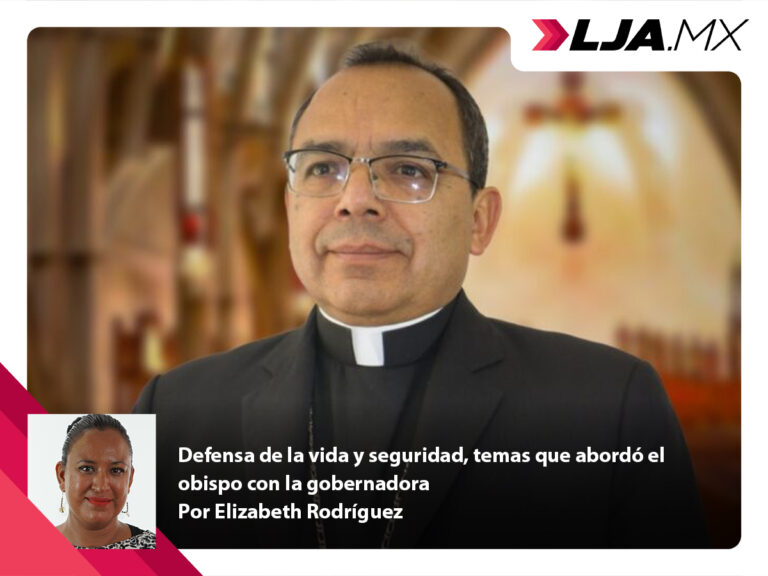 Defensa de la vida y seguridad, temas que abordó el obispo con la gobernadora de Aguascalientes
