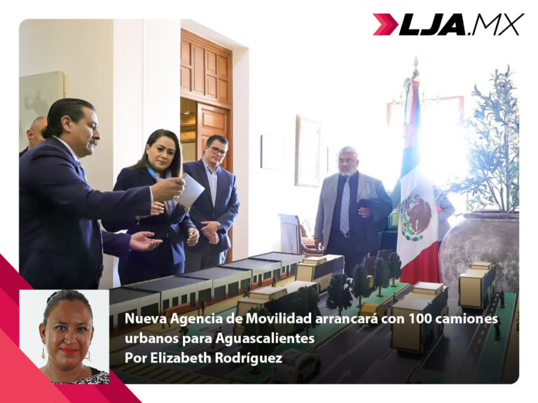 Nueva Agencia de Movilidad arrancará con 100 camiones urbanos para Aguascalientes