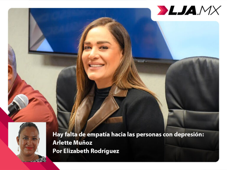 Hay falta de empatía hacia las personas con depresión: Arlette Muñoz