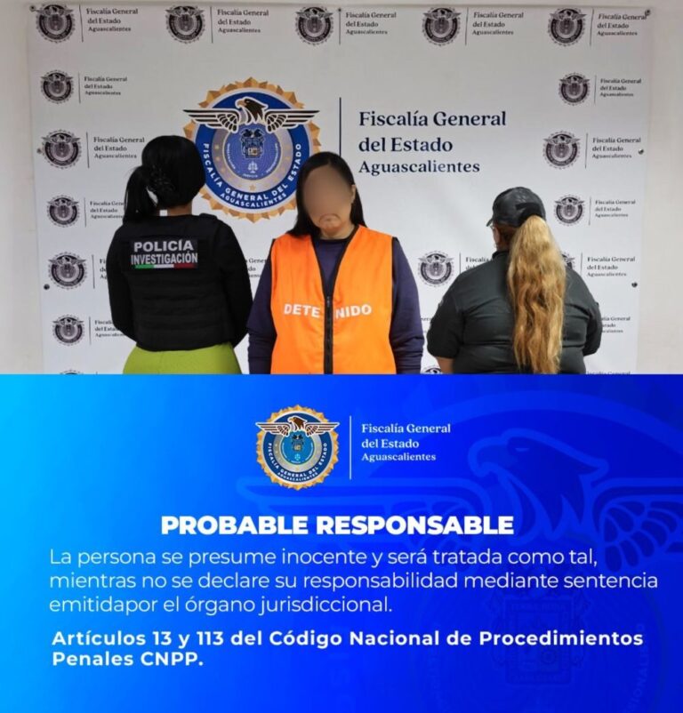 Fiscalía de Aguascalientes asegura a presunta responsable de fraude en Guerrero