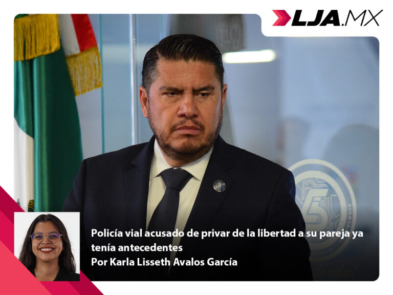 Policía vial de Aguascalientes acusado de privar de la libertad a su pareja ya tenía antecedentes