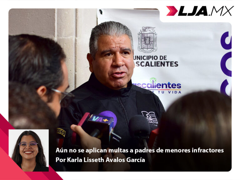 Aún no se aplican multas a padres de menores infractores en Aguascalientes