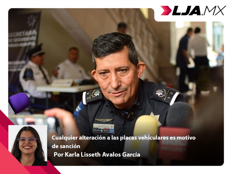 Cualquier alteración a las placas vehiculares de Aguascalientes es motivo de sanción