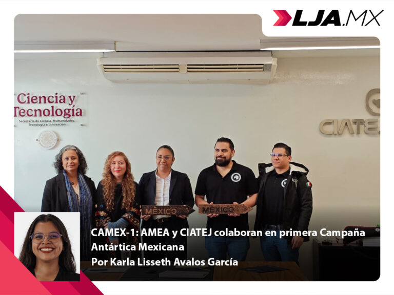 CAMEX-1: AMEA y CIATEJ colaboran en primera Campaña Antártica Mexicana
