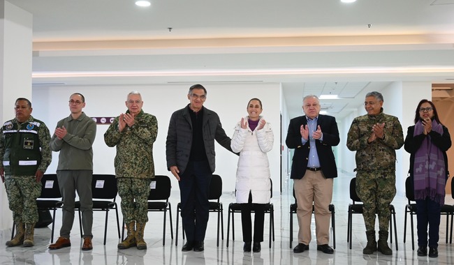 Sheinbaum inaugura la aduana de Nuevo Laredo en Tamaulipas 