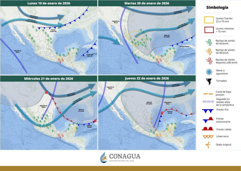 Protección Civil alerta por lluvias y frío en Sonora