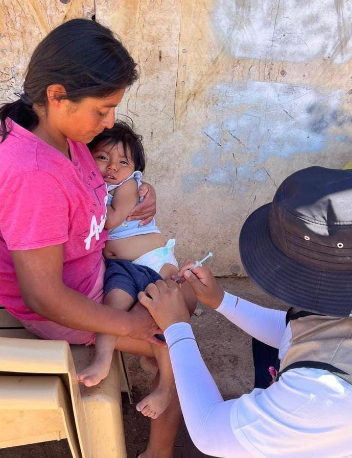 Vacuna contra el sarampión protege de por vida en Sonora