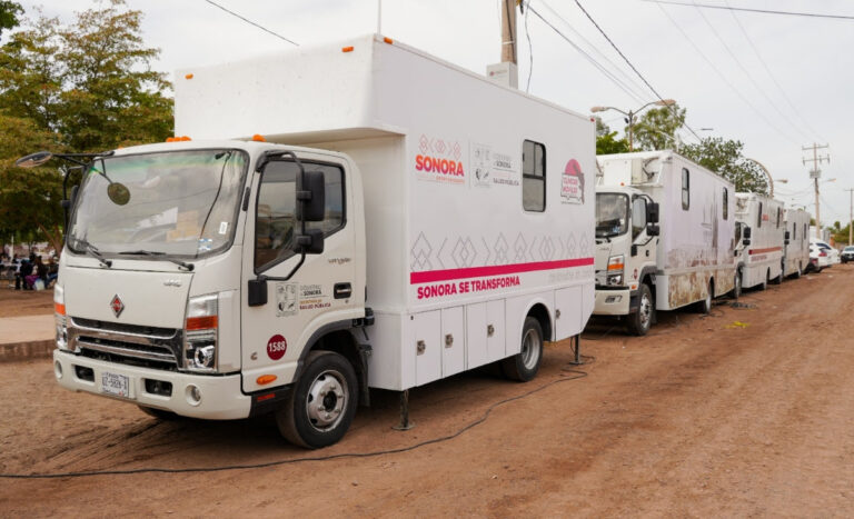 Llevan Clínicas Móviles de Medicina Preventiva salud a todos los municipios de Sonora