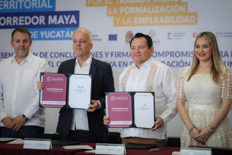 Yucatán y Unión Europea acuerdan hoja de ruta por el trabajo digno en el turismo