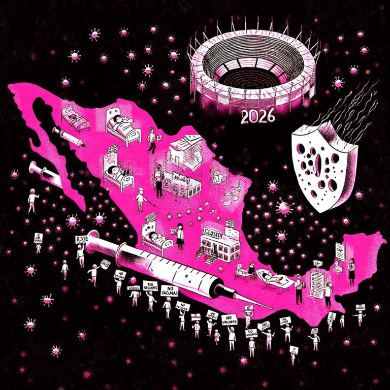 México y el riesgo del sarampión ante el mundial (además: la responsabilidad de los antivacunas)