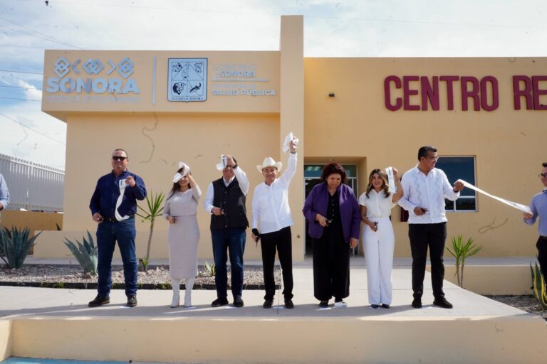 Inauguran Centro Regional de Vacunas en Santa Ana en Sonora