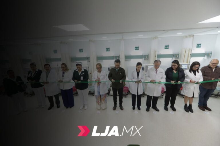IMSS inaugura servicio de hemodiálisis interna en Tlatelolco