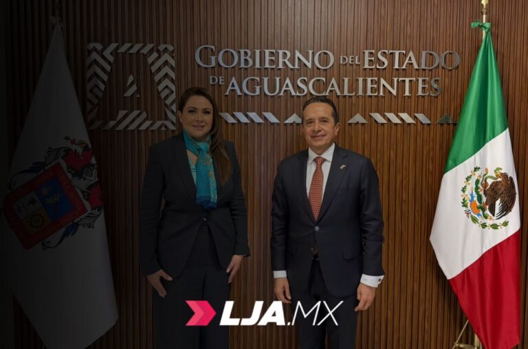 Teresa Jiménez se reúne con Carlos Joaquín González, embajador de México en Canadá