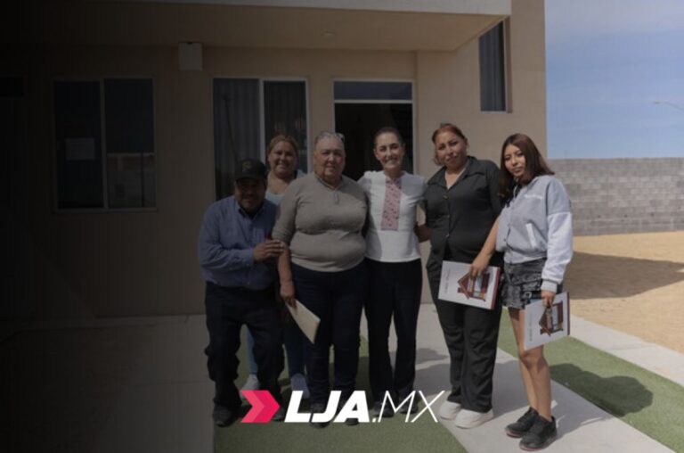 Con la meta de 1.8 millones de viviendas estamos construyendo bienestar: Claudia Sheinbaum