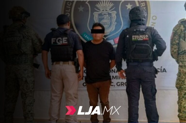 Detienen en Guerrero a sujeto por el asesinato de sus padres con un machete