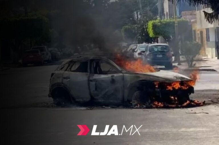 Bloqueos carreteros y quema de Bancos del Bienestar en municipios de Zacatecas limítrofes con Jalisco