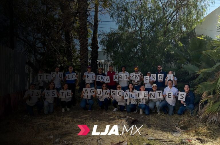 Implementa ISSSTE Aguascalientes jornada “Tequio Elena Arizmendi” en el HG