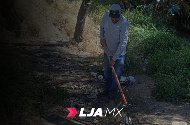 Realiza Municipio de Aguascalientes limpieza de cauces como parte del programa Manos al Arroyo