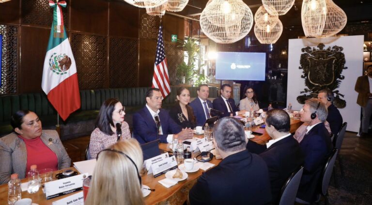 Consolidan Guanajuato y Delegación del Congreso de EUA cooperación estratégica bilateral