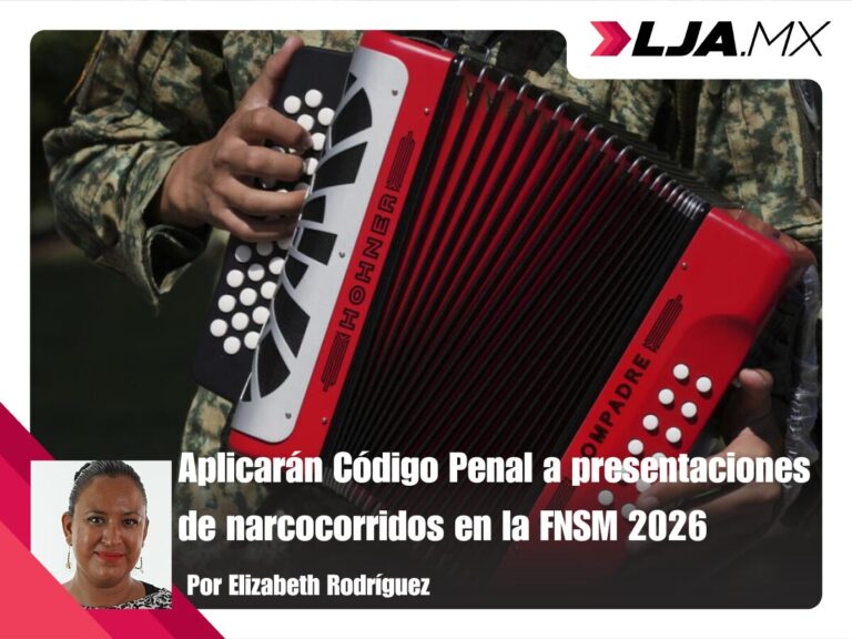 Aplicarán Código Penal a presentaciones de narcocorridos en la Feria Nacional de San Marcos