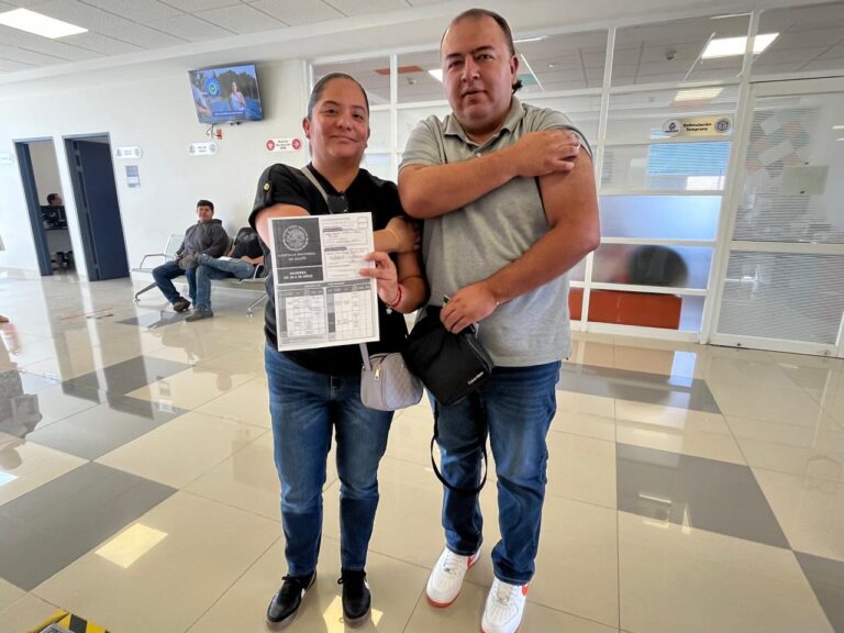 Responde la gente de Guanajuato a la vacunación contra el sarampión.