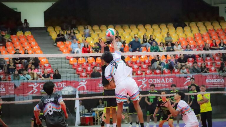 Listas semifinales de Olimpiada Estatal de voleibol de salón en Sonora