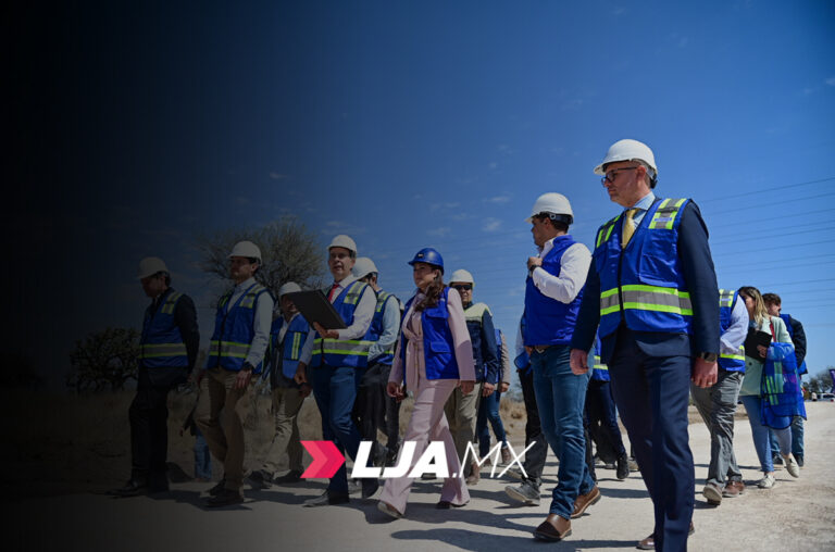 Supervisan avances del nuevo Parque Industrial San Marcos Valley en Aguascalientes
