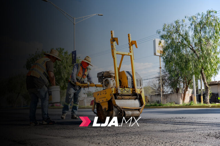 Avanza programa de bacheo en Jesús María con 6 mil metros cuadrados atendidos