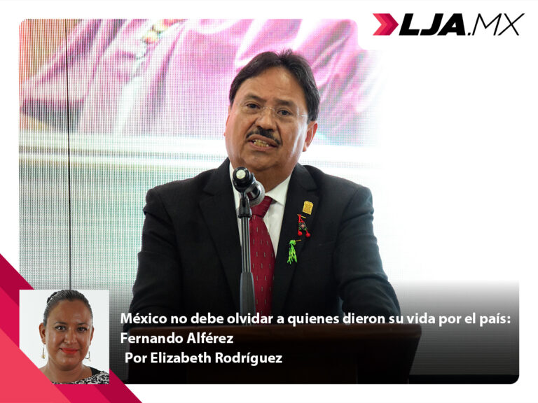 México no debe olvidar a quienes dieron su vida por el país: Fernando Alférez