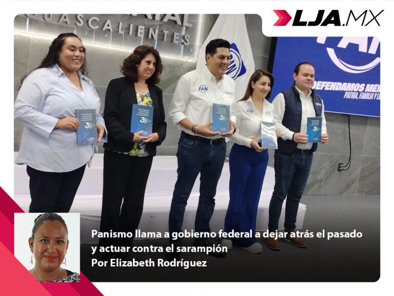 Panismo llama a gobierno federal a dejar atrás el pasado y actuar contra el sarampión