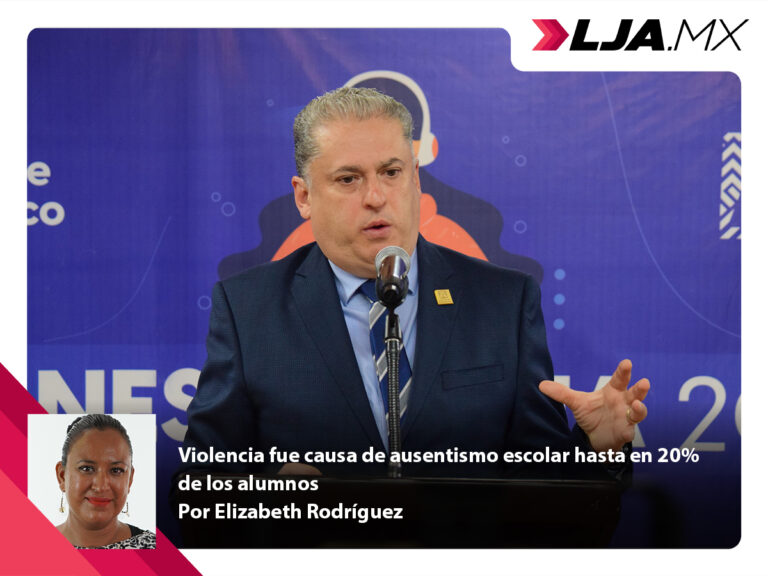 Violencia fue causa de ausentismo escolar hasta en 20% de los alumnos
