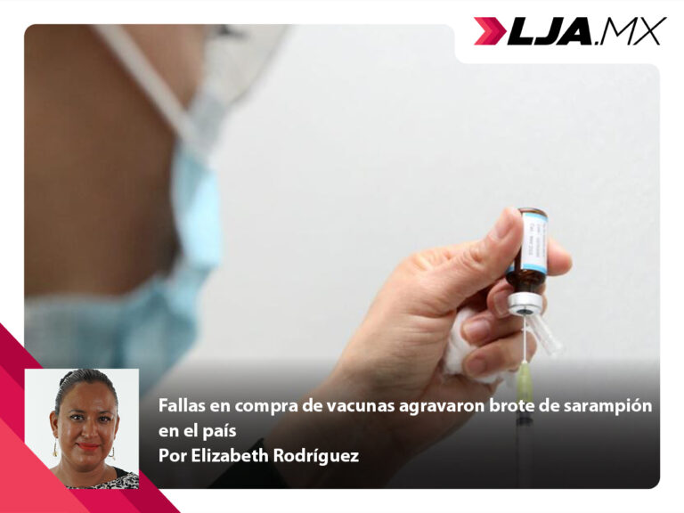 Fallas en compra de vacunas agravaron brote de sarampión en el país
