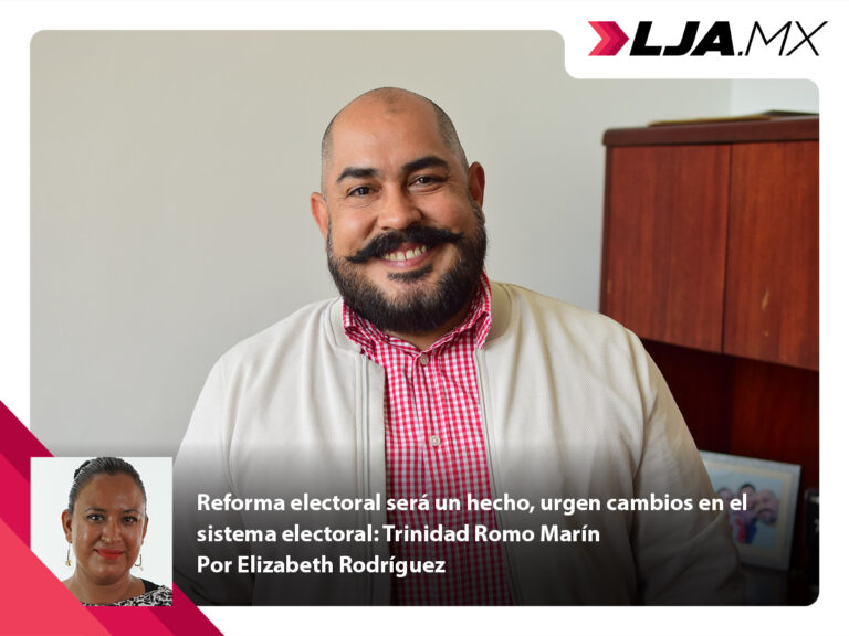 Reforma electoral será un hecho, urgen cambios en el sistema electoral: Trinidad Romo Marín