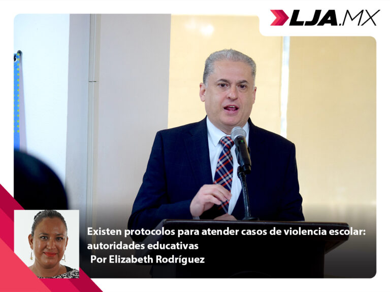 Existen protocolos para atender casos de violencia escolar: autoridades educativas de Aguascalientes