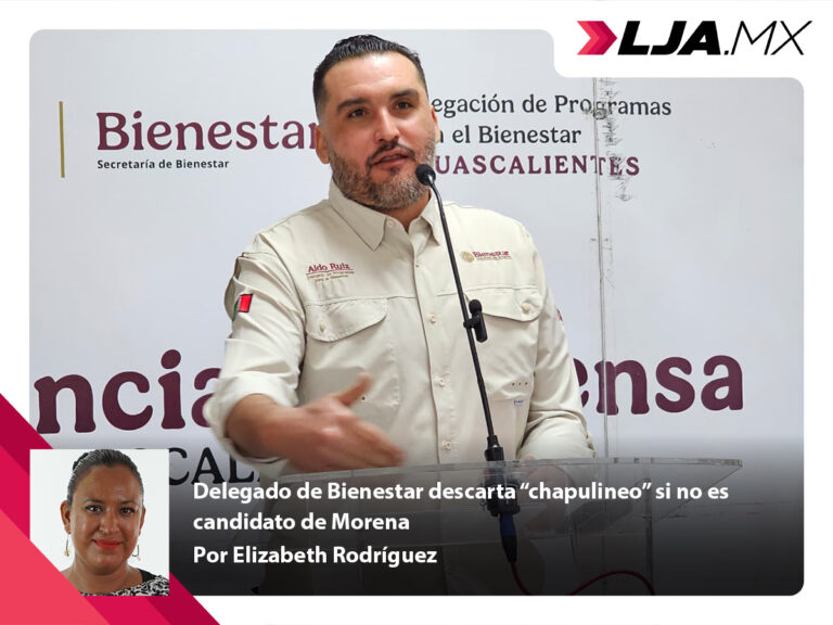 Delegado de Bienestar descarta “chapulineo” si no es candidato de Morena