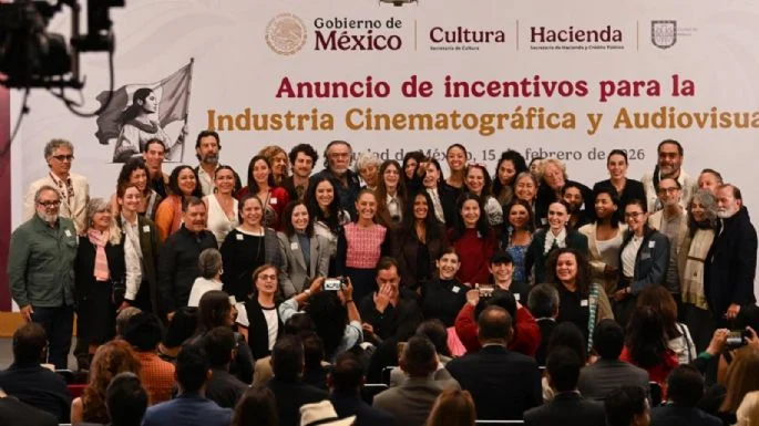 Sheinbaum anuncia incentivos para la industria cinematográfica