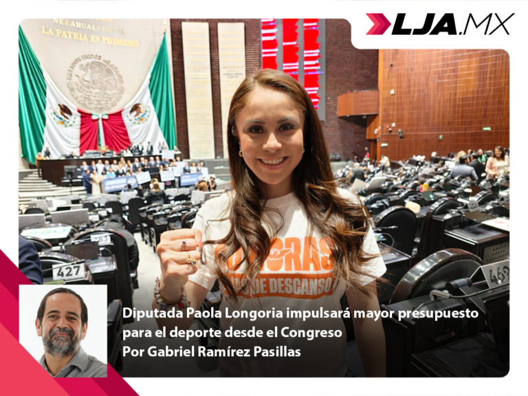 Diputada Paola Longoria impulsará mayor presupuesto para el deporte desde el Congreso